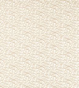 Buta Embroidery Fabric by Clarke & Clarke Natural