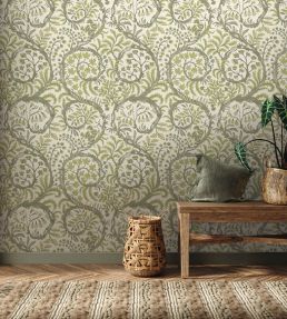 Butterow Wallpaper by Josephine Munsey Green