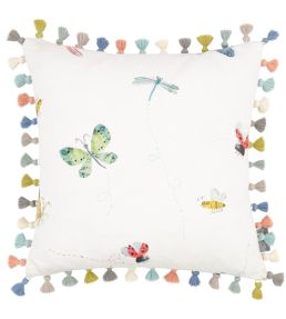 Buzzing Around Cushion 40 x 40cm by Villa Nova Pink