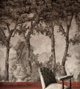 Byron Poem Mural by Coordonne Black