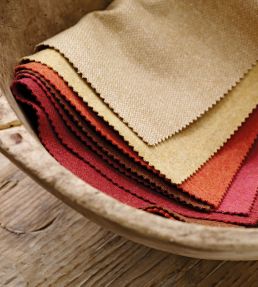 Byron Wool Plain Fabric by Sanderson Light Linen