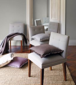 Byron Wool Plain Fabric by Sanderson Light Linen