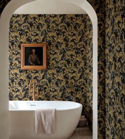Byzantine Damask Wallpaper by Coordonne Onyx
