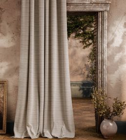 Cabana Cloth Fabric by Zoffany Stone/Denim