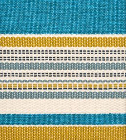 Cabana Stripe in Dixster Fabric by Liberty Aqua