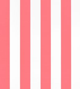 Cabana Stripe Fabric by Thibaut Coral