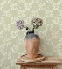 Cabbage Check Wallpaper by Josephine Munsey Willow and Clarke White