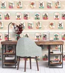 Cabin Class Wallpaper by Brand McKenzie Sky Breeze