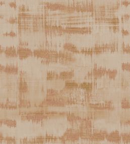 Cabin Vinyl Wallpaper by Christopher Farr Cloth Rust