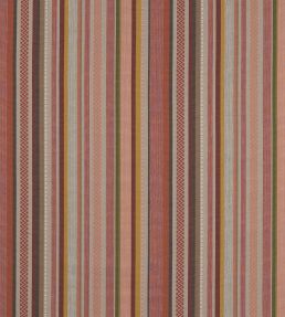 Cabrera Stripe Fabric by Jane Churchill Red