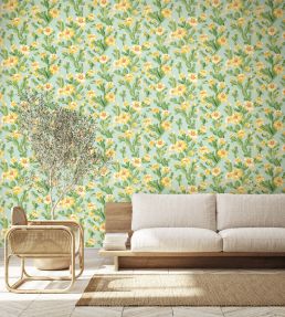 Cactus Bloom Wallpaper by Ohpopsi Sunshine