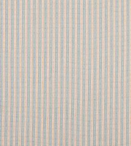 Cadiz Stripe Fabric by Jane Churchill Indigo/Copper