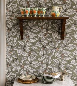 Caffeine Wallpaper by Langelid Von Bromssen Ink Blue