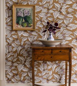 Caffeine Wallpaper by Langelid Von Bromssen Roasted Brown