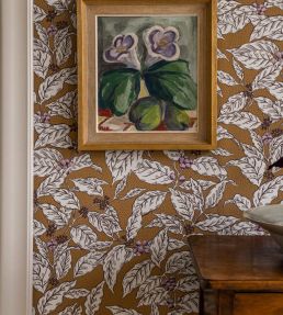 Caffeine Wallpaper by Langelid Von Bromssen Roasted Brown