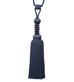 Caitlin Single Tassel Tieback Trimming by Samuel & Sons Caspian Blue