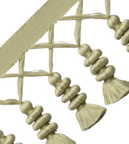 Caitlin Tassel Fringe Trimming by Samuel & Sons Celery