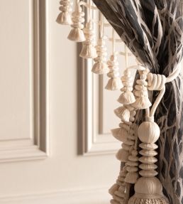 Caitlin Tassel Fringe Trimming by Samuel & Sons Cream