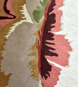 Harlequin Calathea rug Amber/Brazilian Rosewood 142907140200 Amber/Brazilian Rosewood