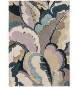 Harlequin Calathea rug Shiitake/Wild Water 142905140200 Shiitake/Wild Water