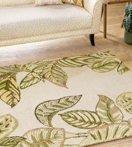 Sanderson Calathea rug Samphire 445617140200 Samphire
