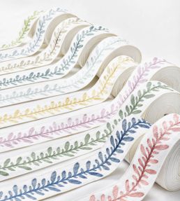 Calathea Tape Trimming by Thibaut Robins Egg