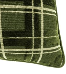 Caledonian Cushion 50 x 50cm by Kirkby Design Pine Green
