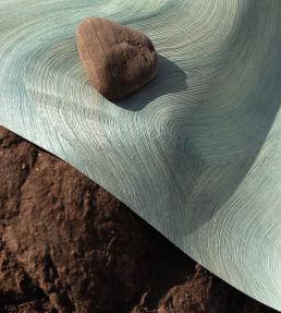 Calero Wallpaper by Elitis Lumineuses ondulations