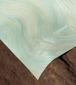 Calero Wallpaper by Elitis Lumineuses ondulations
