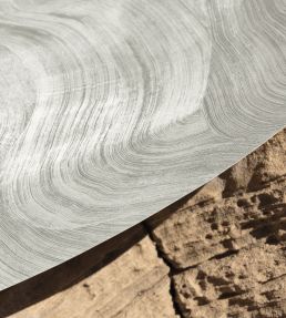 Calero Metal Wallpaper by Elitis Filament d'argent