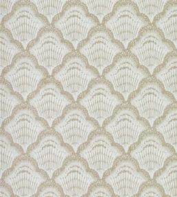 Calico Shell Wallpaper by 1838 Wallcoverings Ivory