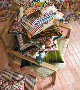 Calla Fabric by Harlequin Pomegranate / Clemantine / Peony / Blueberry