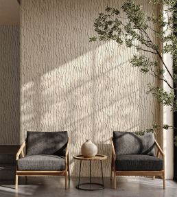 Calligraphy Wallpaper by Coordonne Sand