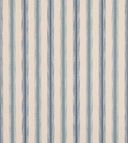 Camber Stripe Fabric by Jane Churchill Blue