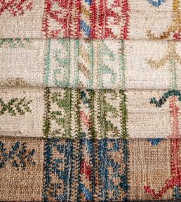 GP & J Baker Camel Blanket rug Blue/Red BA50033.5.0 Blue/Red