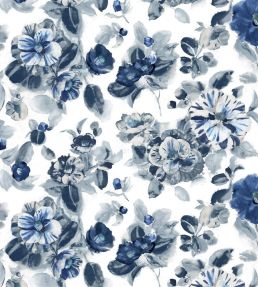 Camellia Fabric by Designers Guild Indigo