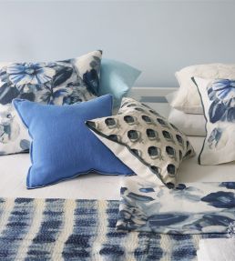 Camellia Fabric by Designers Guild Indigo