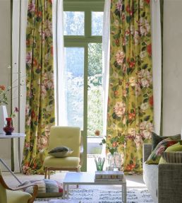 Camellia Velours Fabric by Designers Guild Mimosa