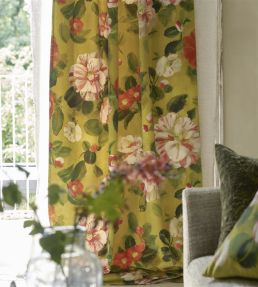 Camellia Velours Fabric by Designers Guild Mimosa