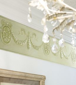 Cameo Frieze Wallpaper by Lincrusta Paintable