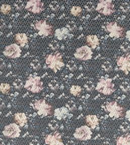 Camile Fabric by Clarke & Clarke Blush/Charcoal