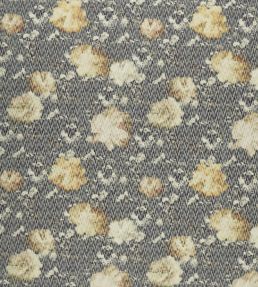 Camile Fabric by Clarke & Clarke Chartreuse/Charcoal