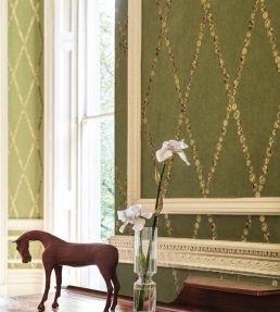 Cammei Wallpaper by Cole & Son Black & White