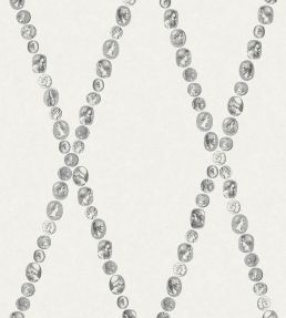 Cammei Wallpaper by Cole & Son Black & White