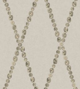 Cammei Wallpaper by Cole & Son Soft Gold on Stone