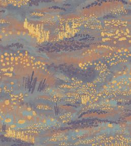 Camp Blau Wallpaper by Tres Tintas Purple