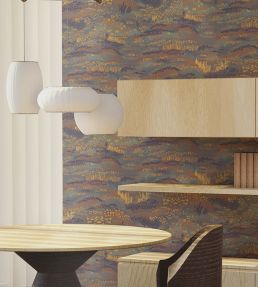 Camp Blau Wallpaper by Tres Tintas Purple