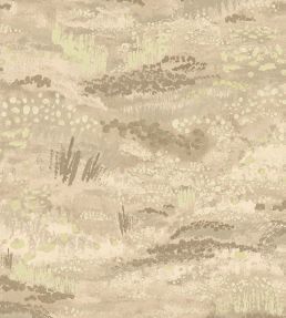 Camp Blau Wallpaper by Tres Tintas Beige