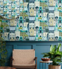 Campanile Wallpaper by Mini Moderns Lido