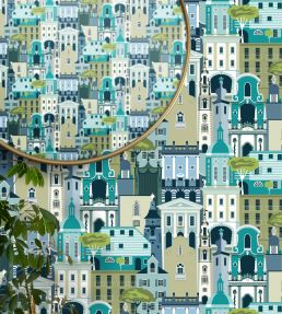 Campanile Wallpaper by Mini Moderns Lido